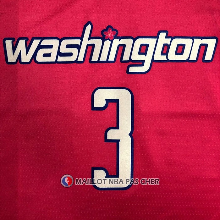 Maillot Washington Wizards Bradley Beal NO 3 Ville 2022-23 Rosa